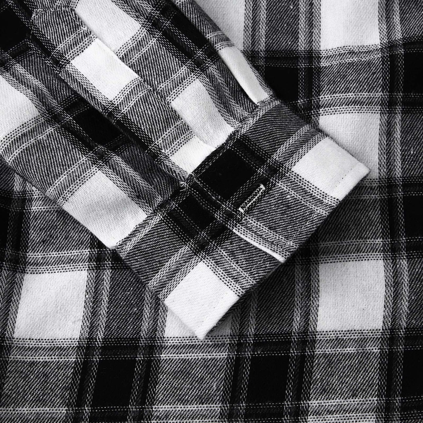 Men'S Casual Plaid Flannel Jacket with Hoodie Lightweight Fall Winter Long Sleeve Button down Plaid Flannel Hooded Shirt Gray M