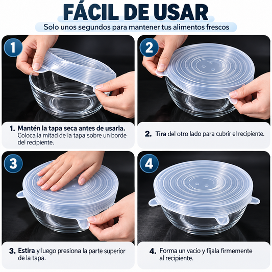 Tapas de Silicona
